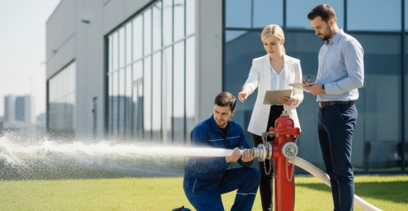 Próby węży hydrantów